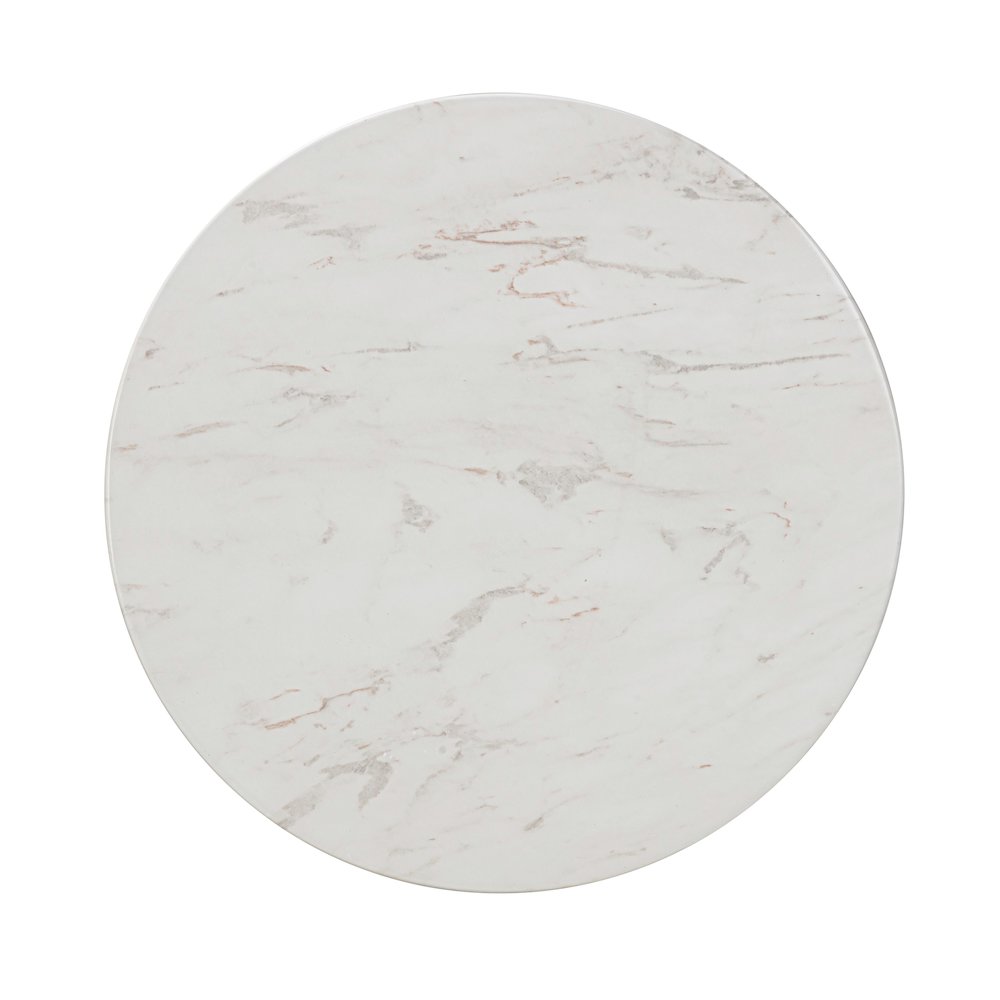 Chip Marble Print Indoor / Outdoor Side Table. Picture 5
