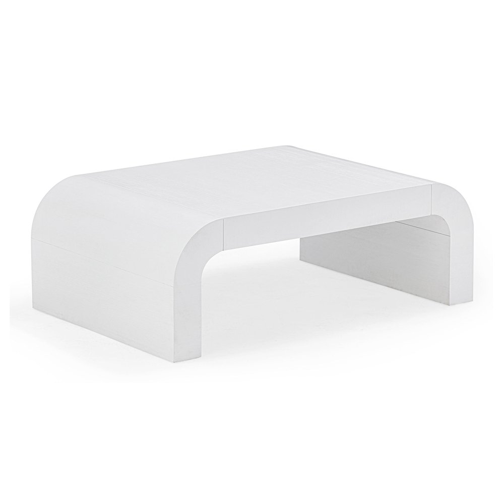 Hump White Coffee Table. Picture 1
