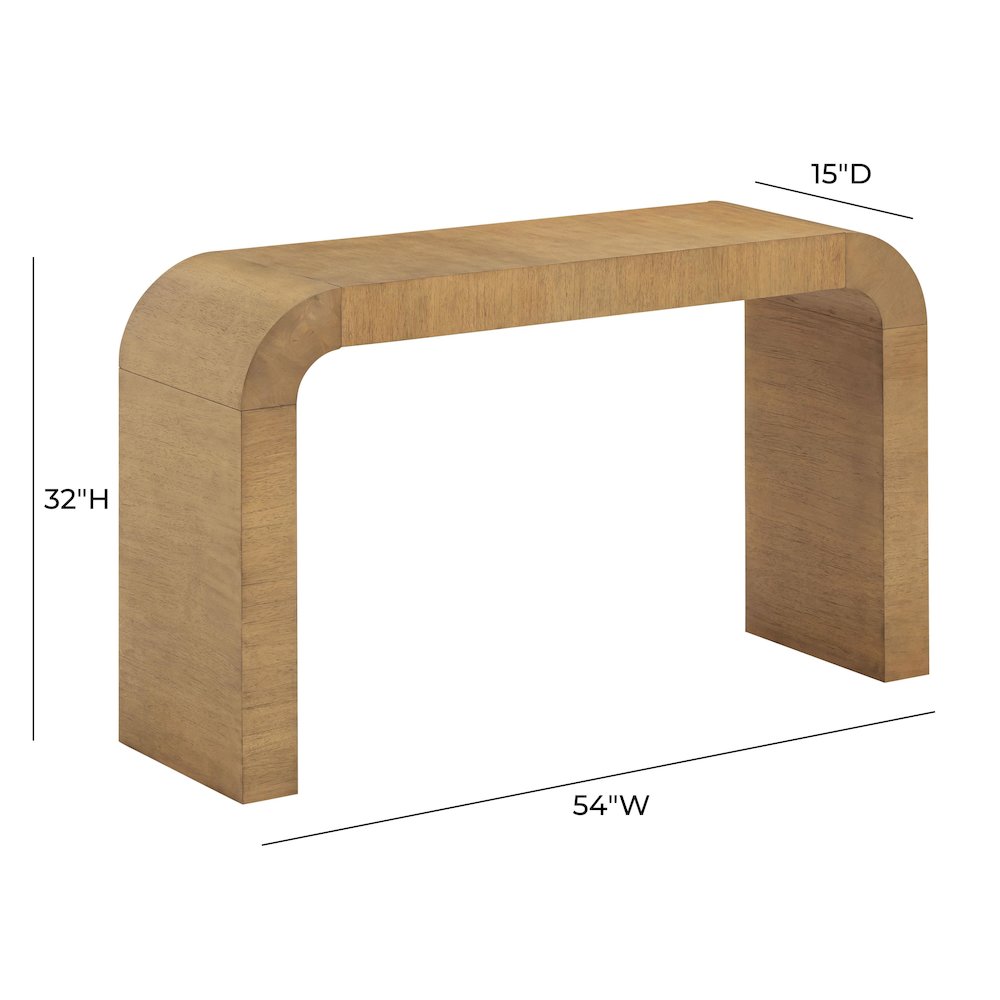 Hump Natural Console Table. Picture 7