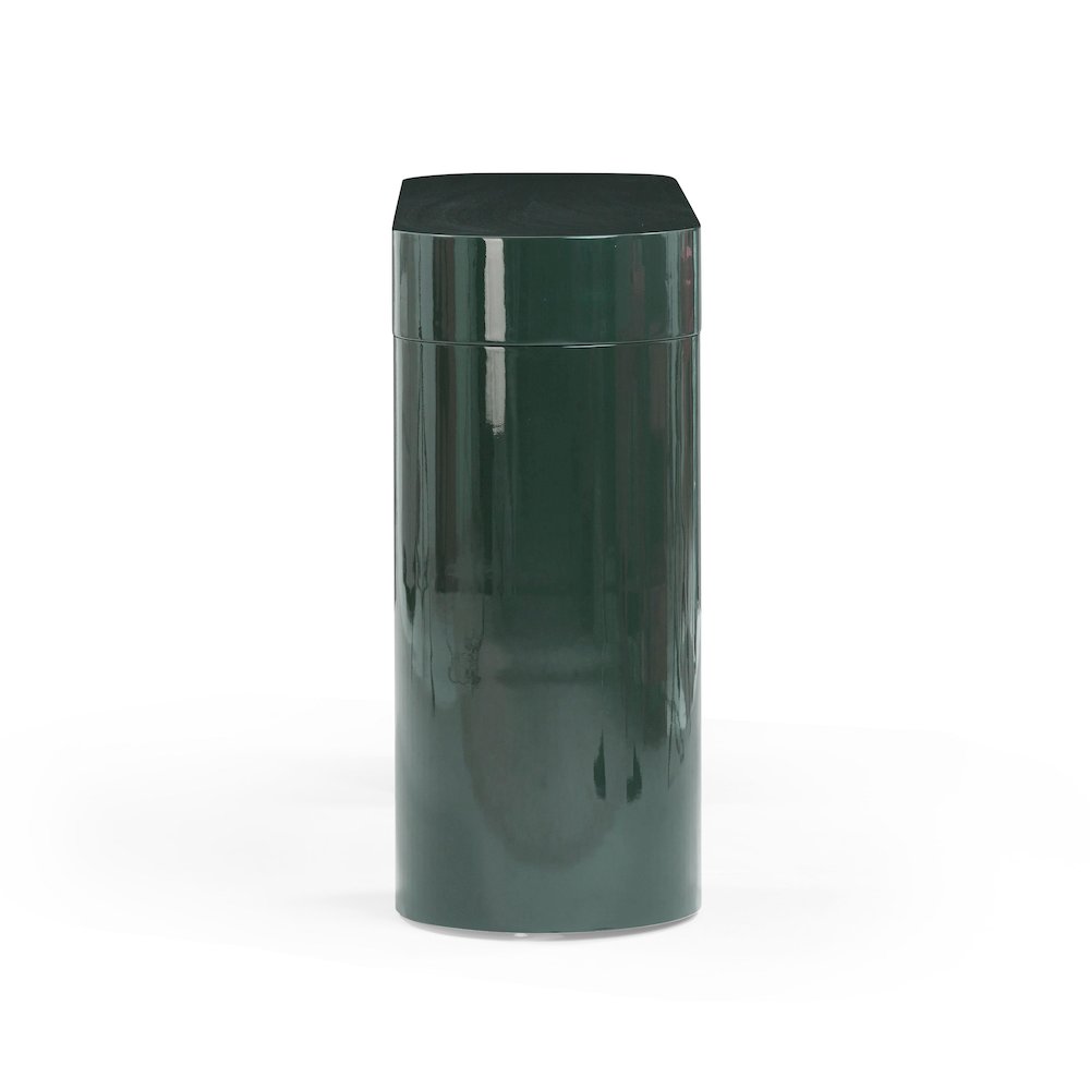 Mira Deep Green High Gloss Console Table. Picture 5