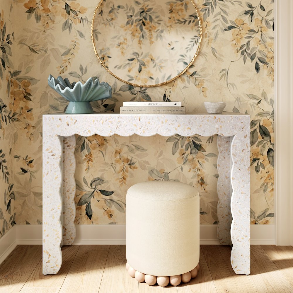 Piara Natural Capiz Shell Console. Picture 2