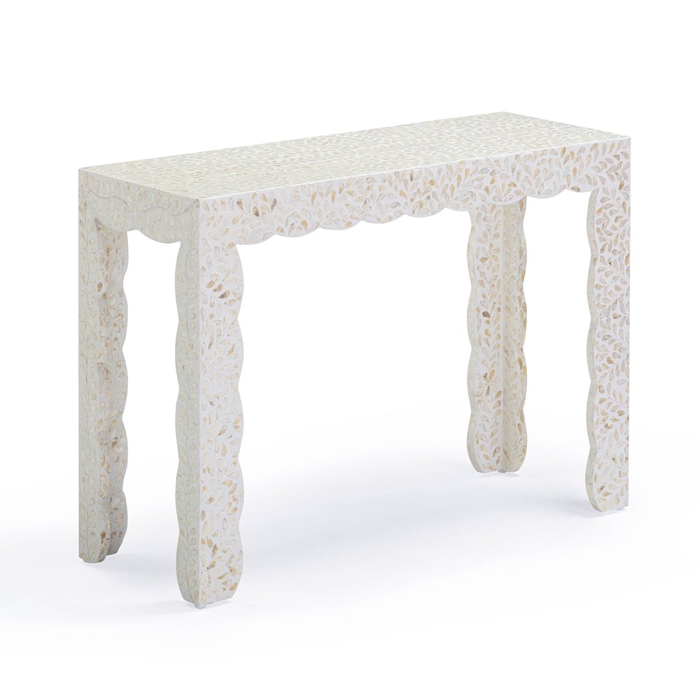 Piara Natural Capiz Shell Console. Picture 3