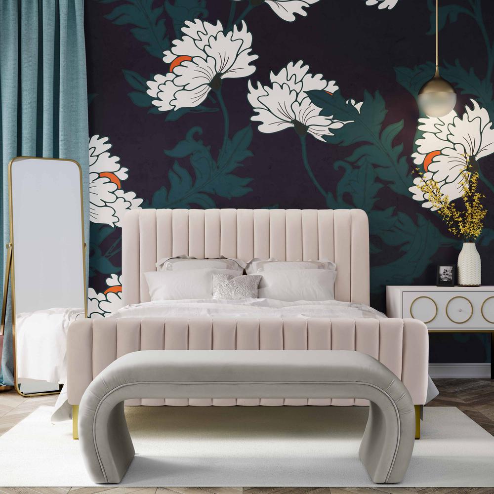 Angela Blush Bed in Queen. Picture 25