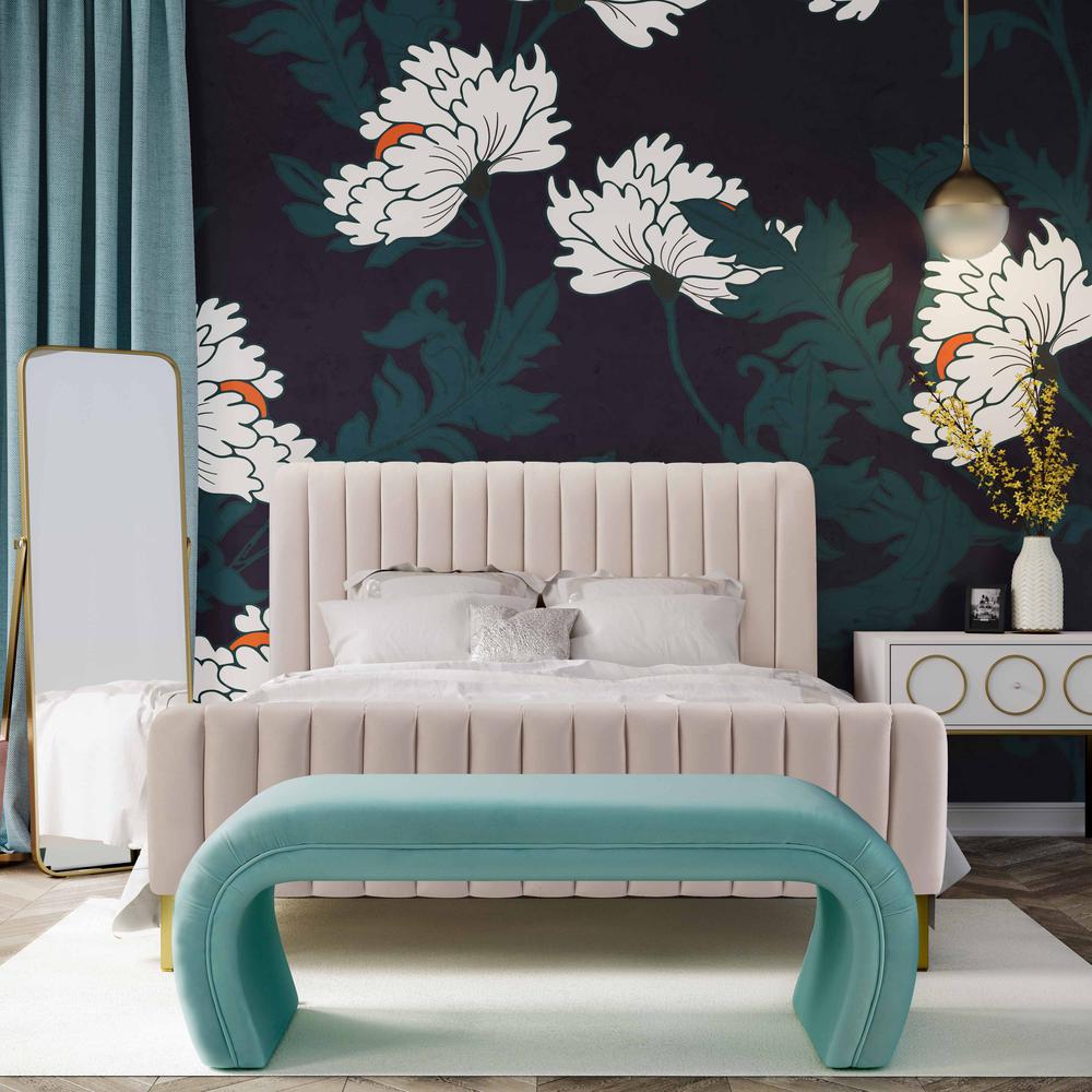 Angela Blush Bed in Queen. Picture 24