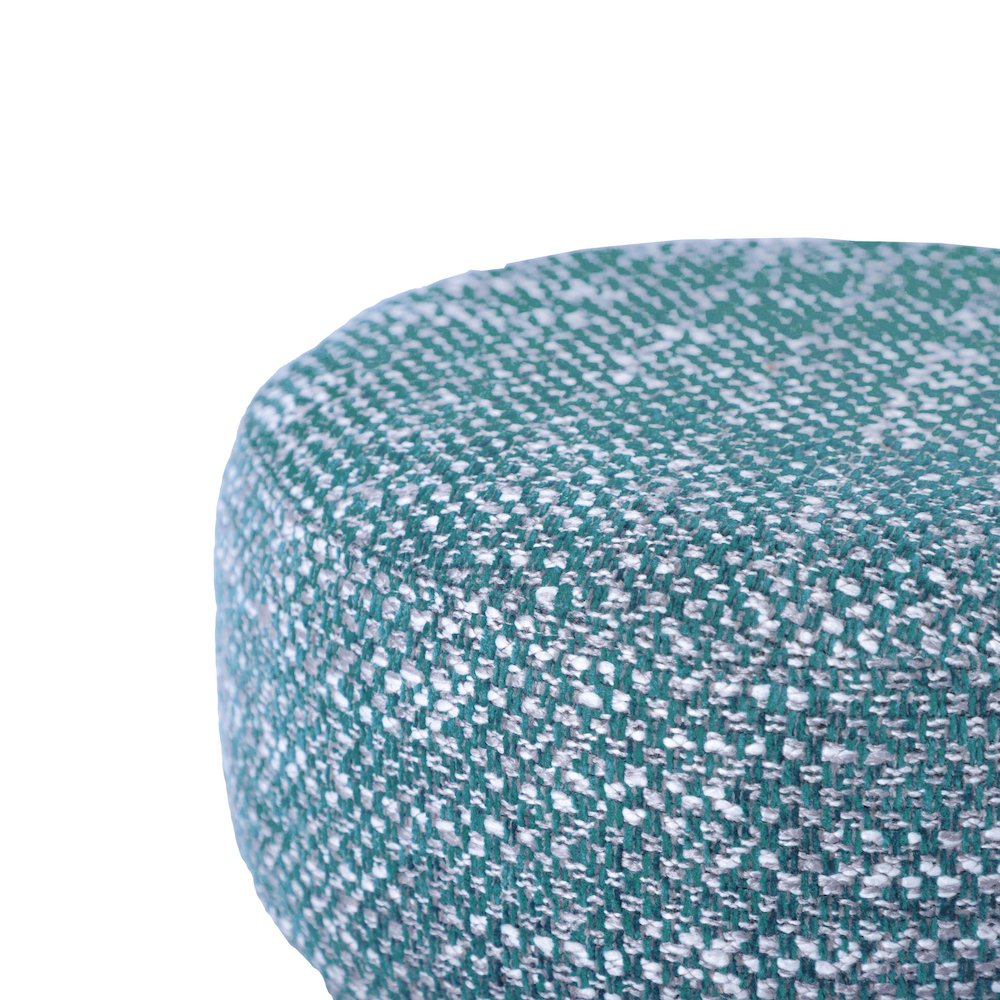 Claire Teal Knubby Stool. Picture 5