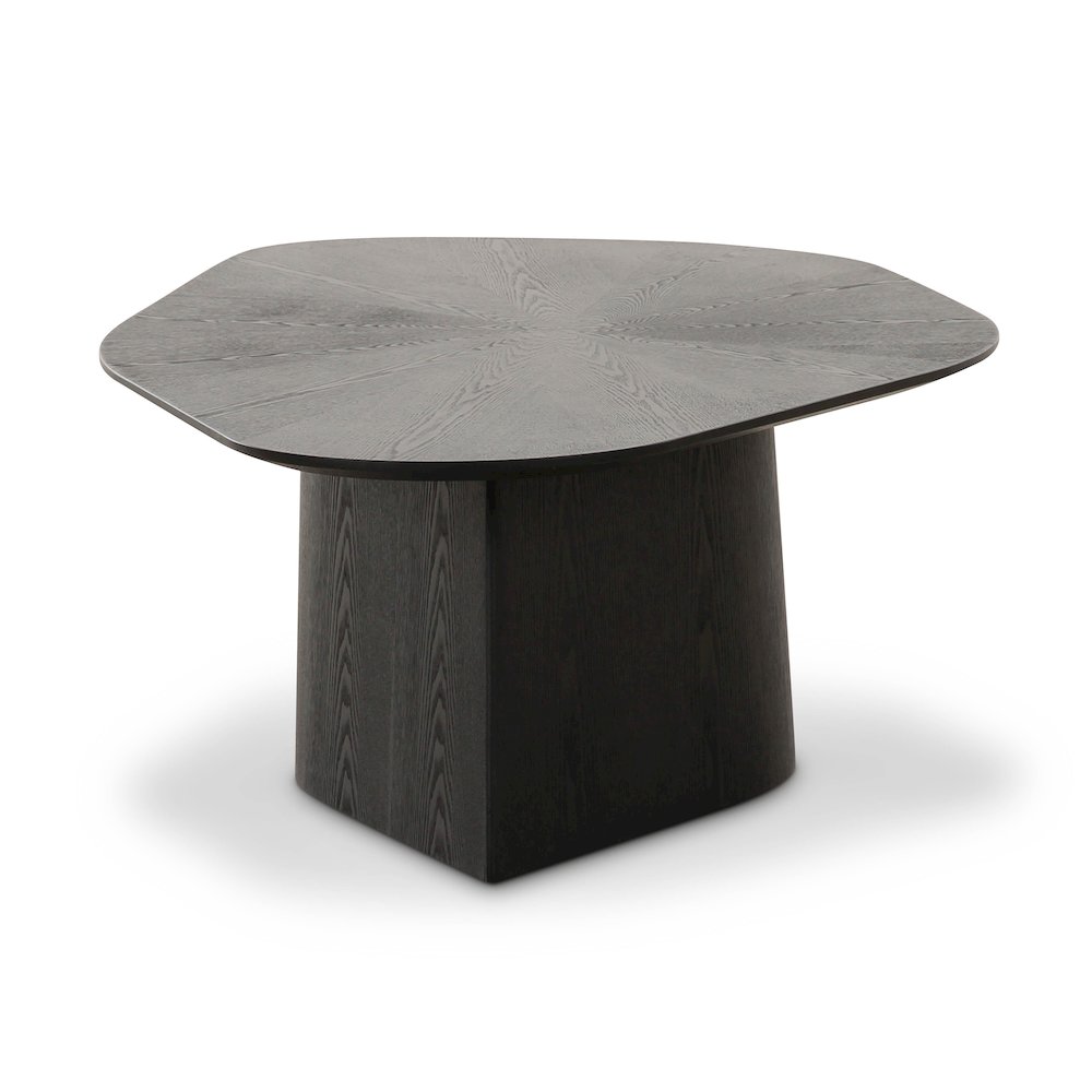 Roche Black Ash Geometric Coffee Table. Picture 4