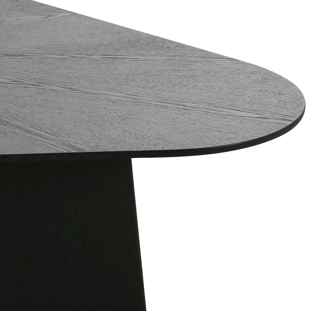 Roche Black Ash Geometric Coffee Table. Picture 6