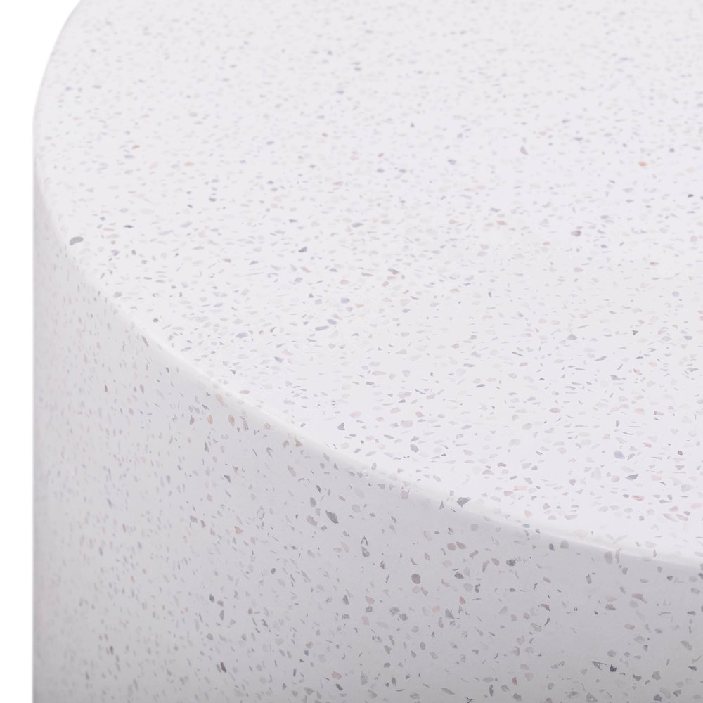 Terrazzo Light Speckled Coffee Table. Picture 5