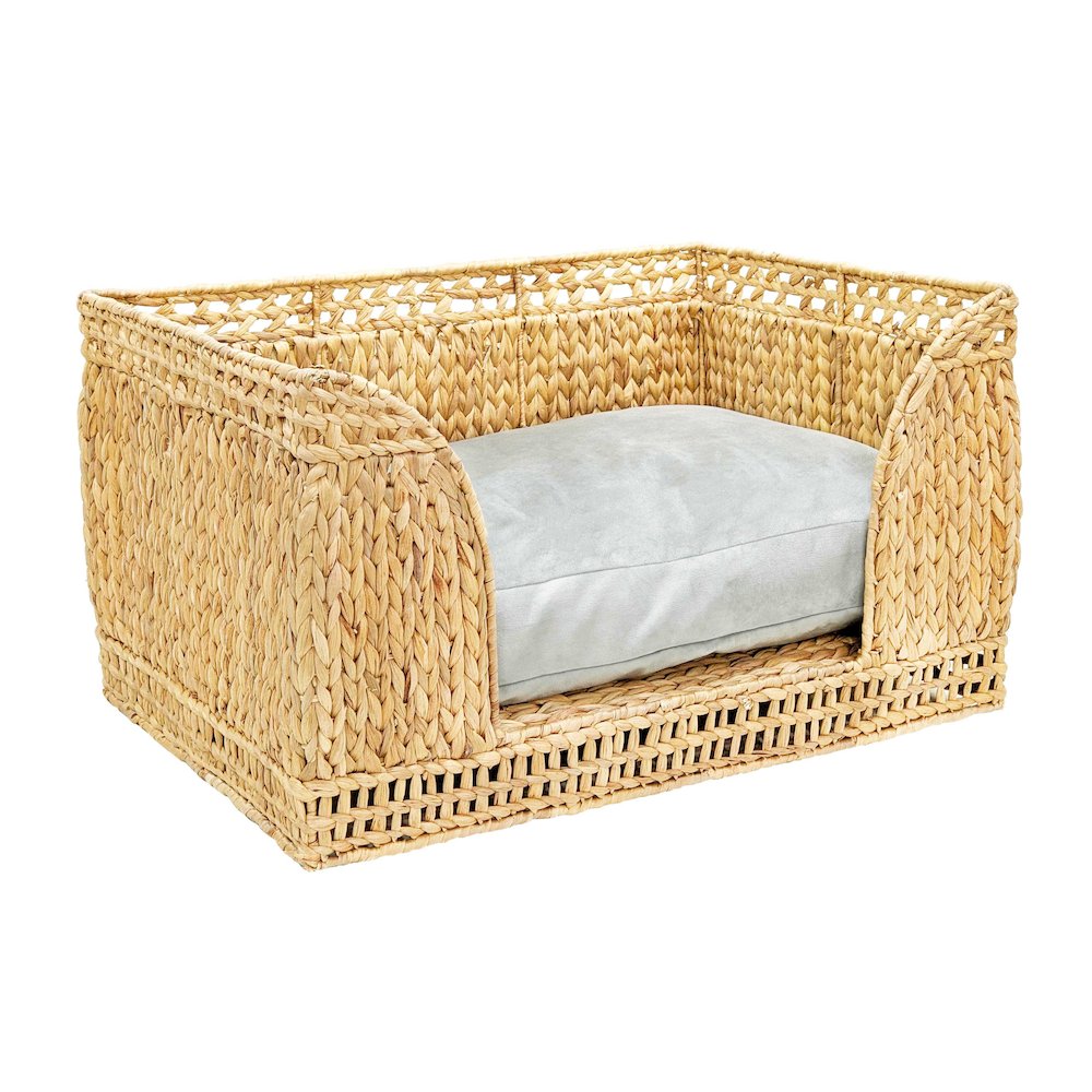 Milou Natural Rattan Small Pet Bed. Picture 1