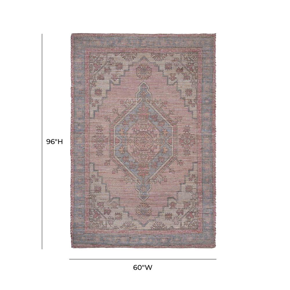 Madra Blush Tone 5' x 8' Area Rug. Picture 5