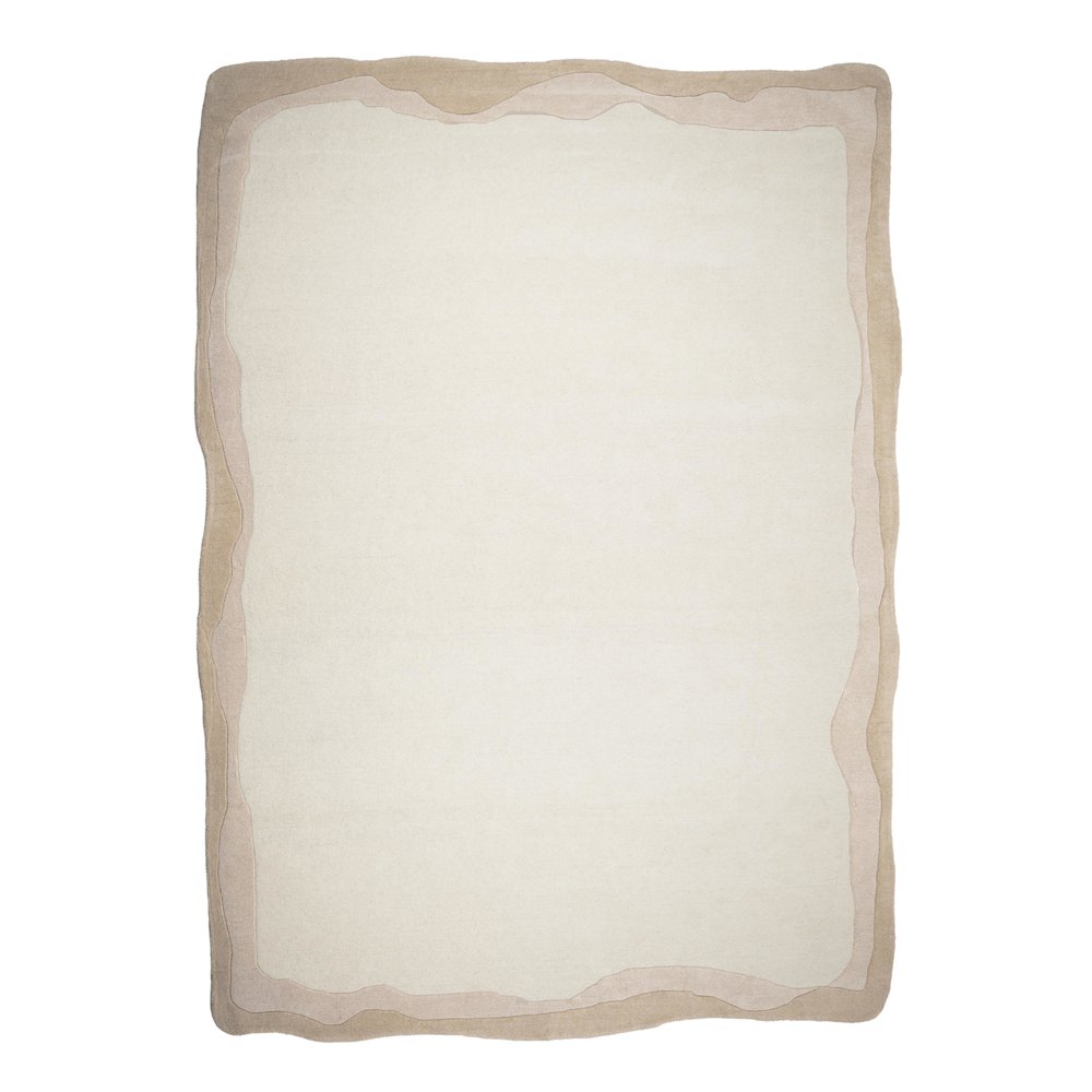 Tarba Tan 8'x10' Rectangular Floor Rug. Picture 1