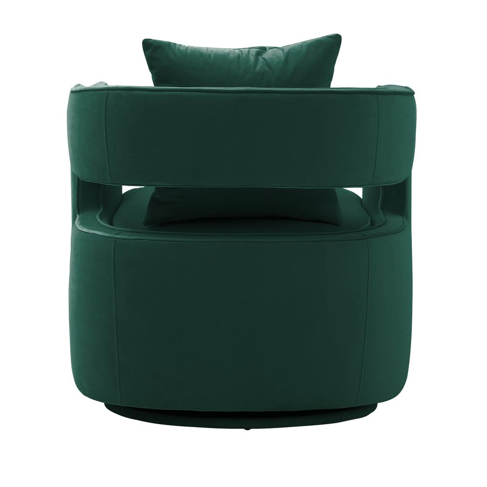 Kennedy Forest Green Swivel Chair. Picture 5