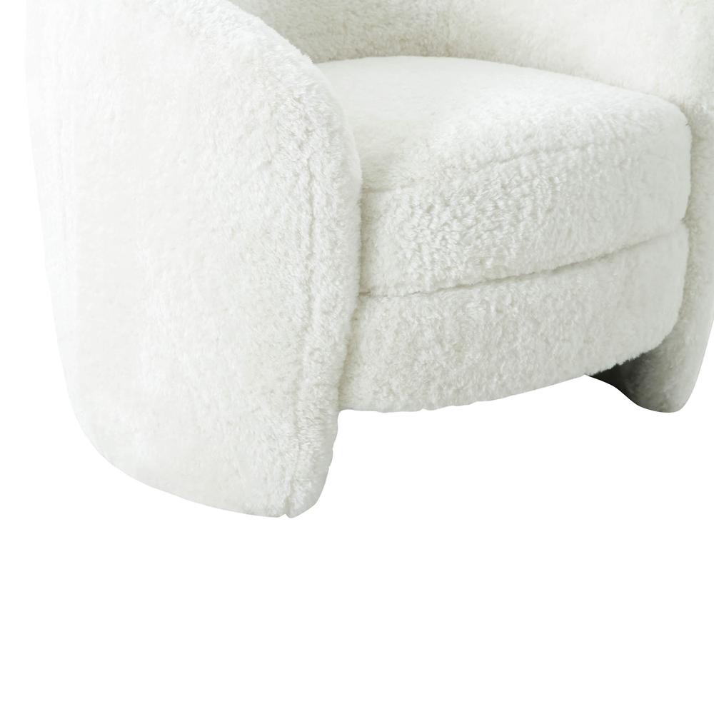 Dakota Faux Shearling Armchair. Picture 7