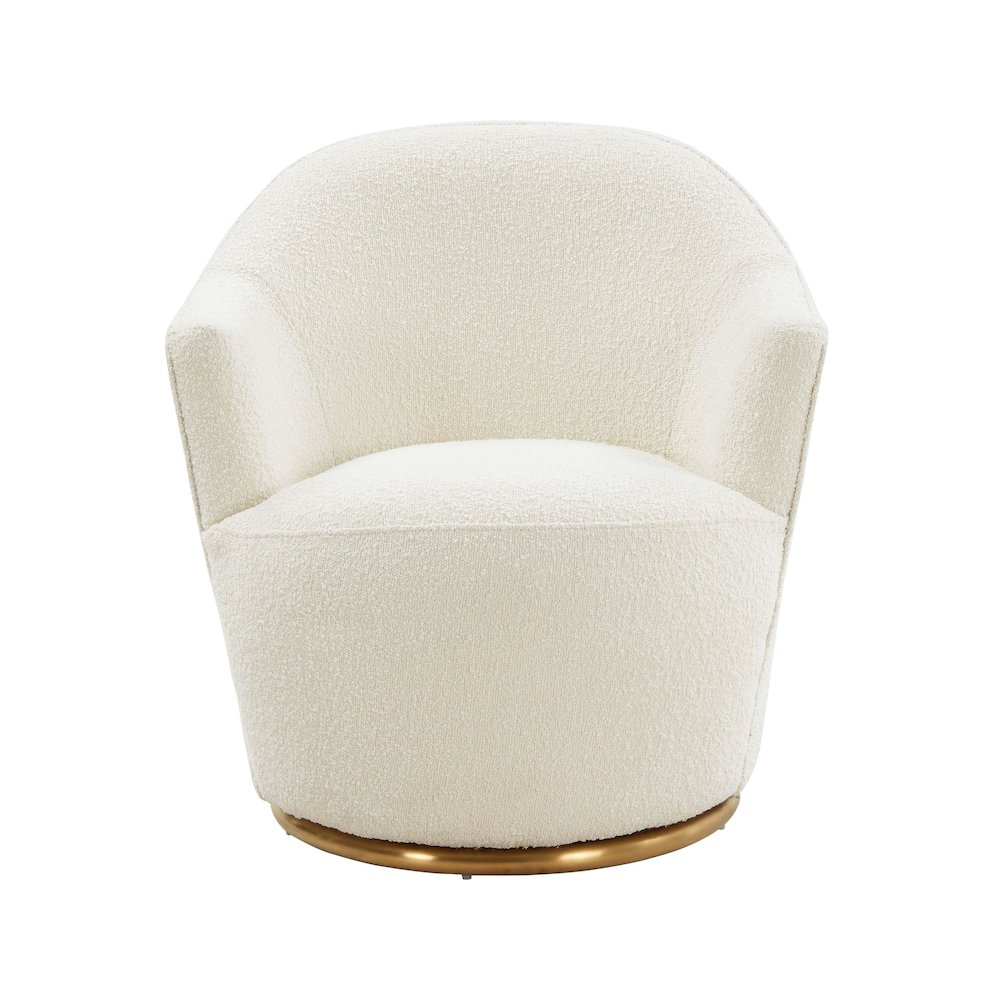 Skyla Boucle Swivel Chair. Picture 3