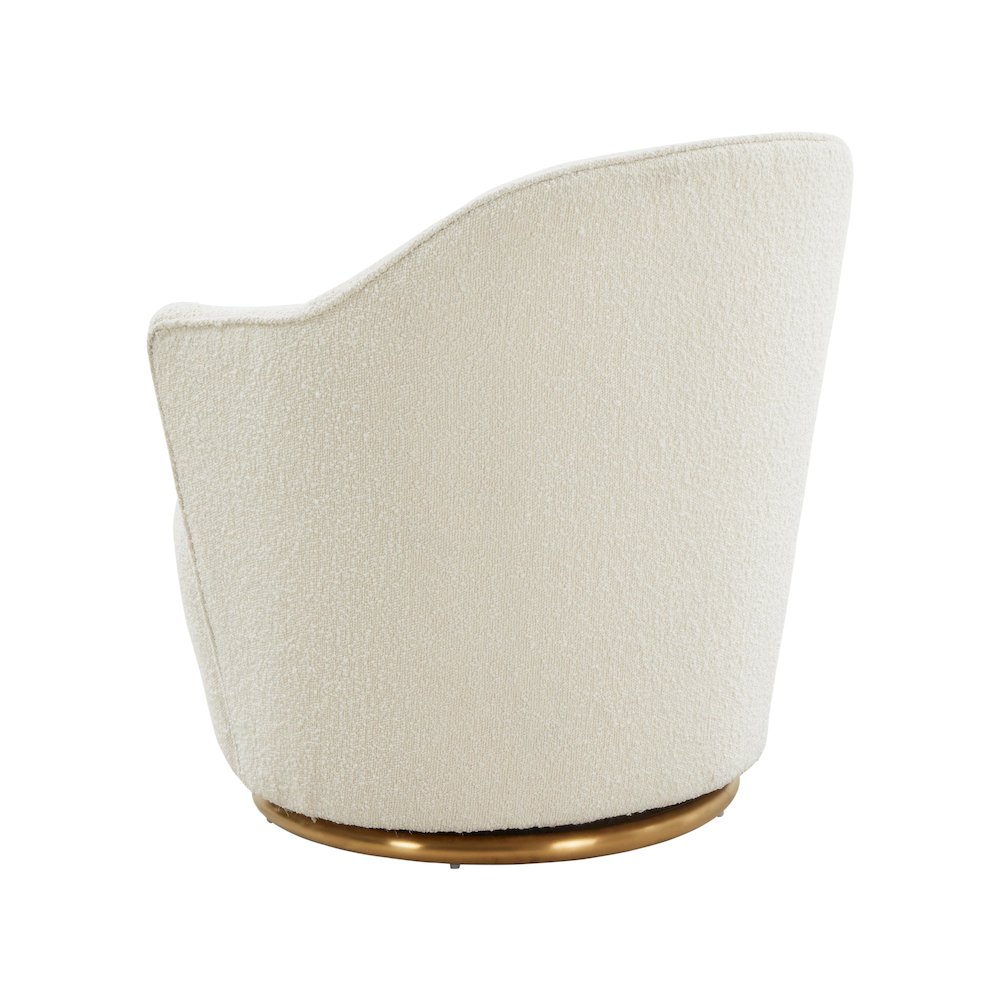 Skyla Boucle Swivel Chair. Picture 4