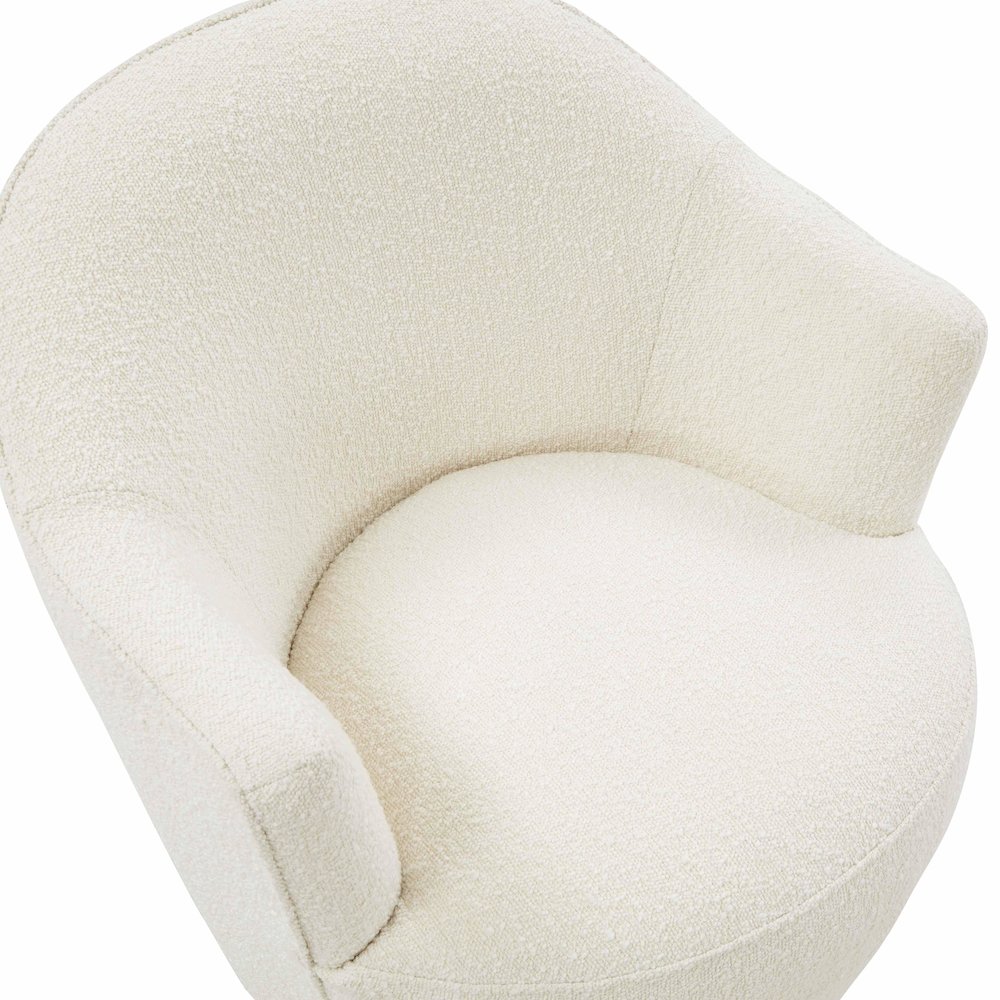Skyla Boucle Swivel Chair. Picture 6