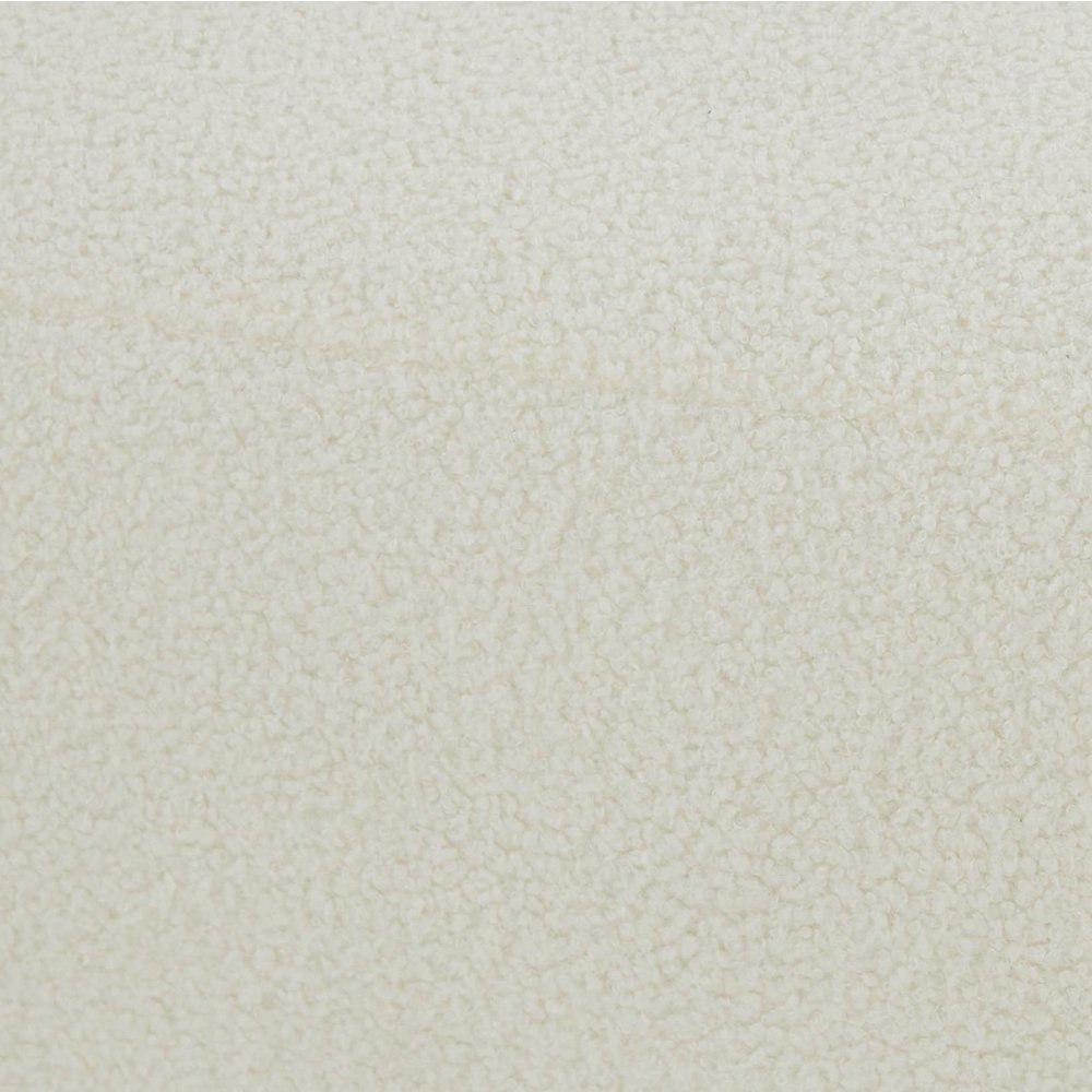 Calliope Cream Vegan Shearling Modular Corner Chair. Picture 8