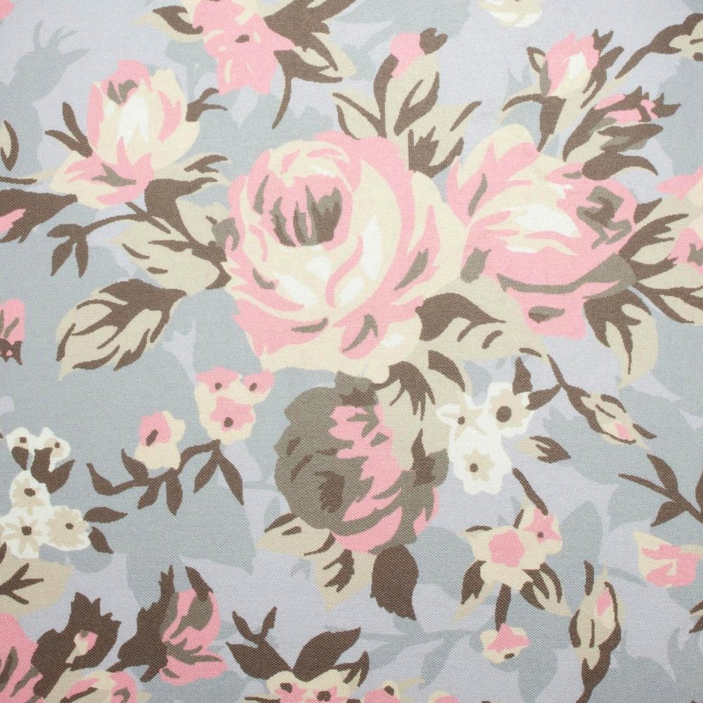 Pamela Spring Floral Print Tasseled Lounge Chair. Picture 7