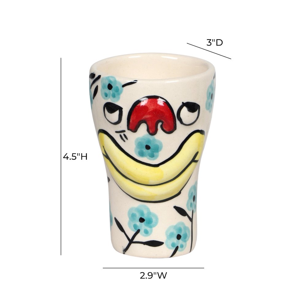 Velma 'Daydreamer' Ceramic Glasses - Set of 4. Picture 4