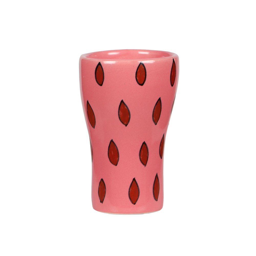 Velma 'Sultry' Ceramic Glasses - Set of 4. Picture 3