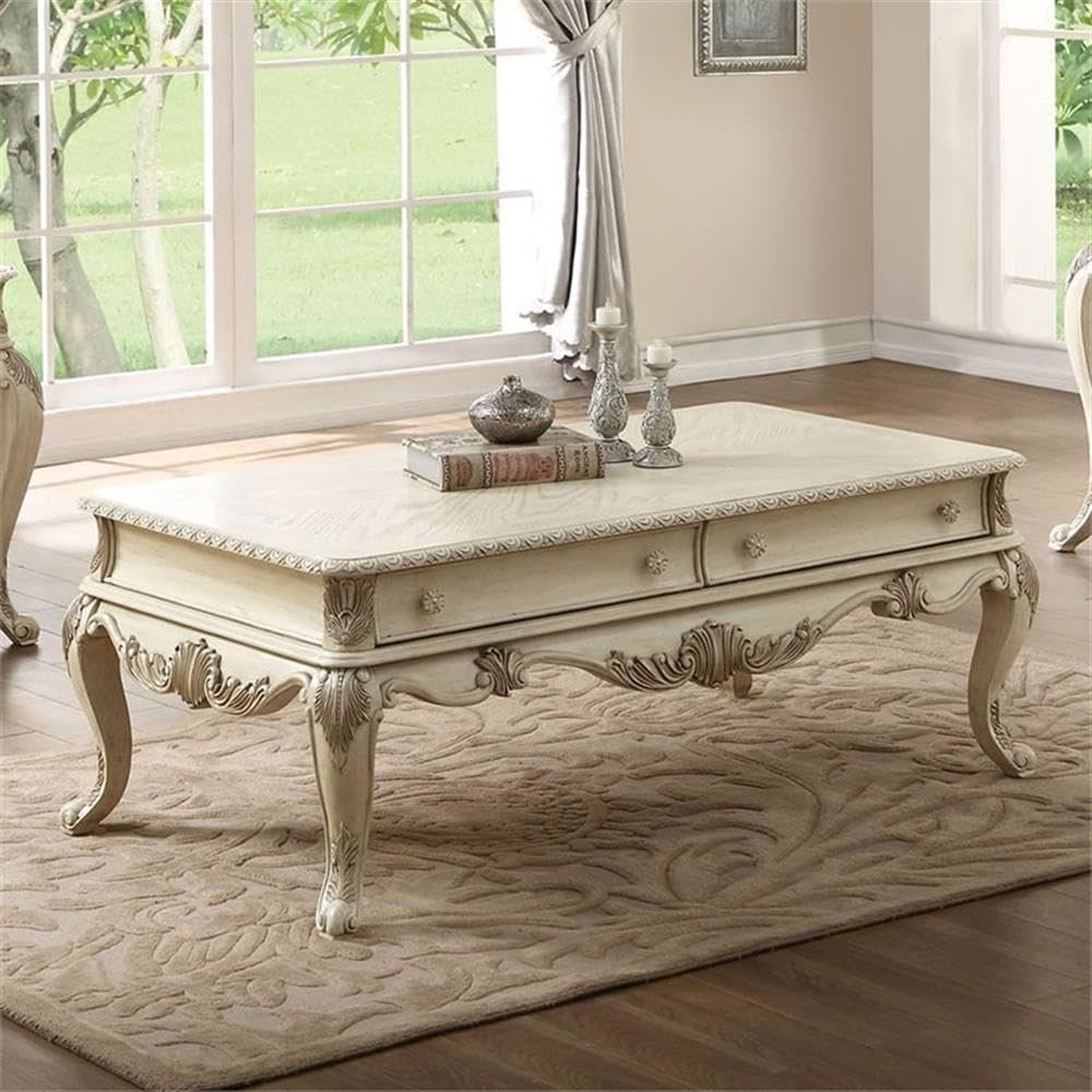 Ragenardus Coffee Table Antique White. Picture 3