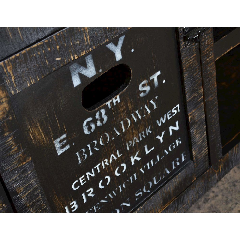 City 60" TV Stand - New York - With Graffiti. Picture 3