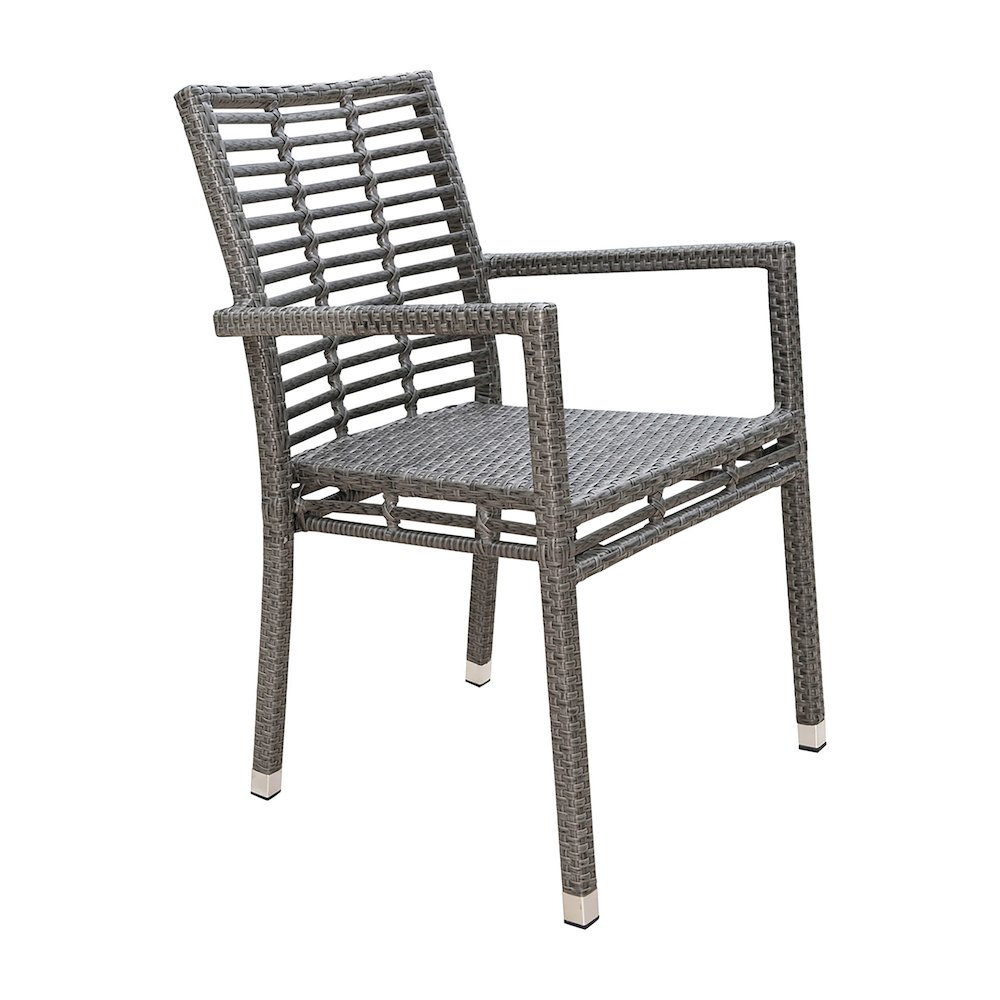 Panama Jack Graphite Modular Armless Chair with Cushions. Picture 5