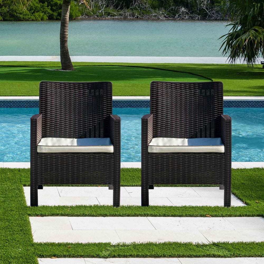 Nova Set of 2 Lounge Chairs Cushion. Picture 2