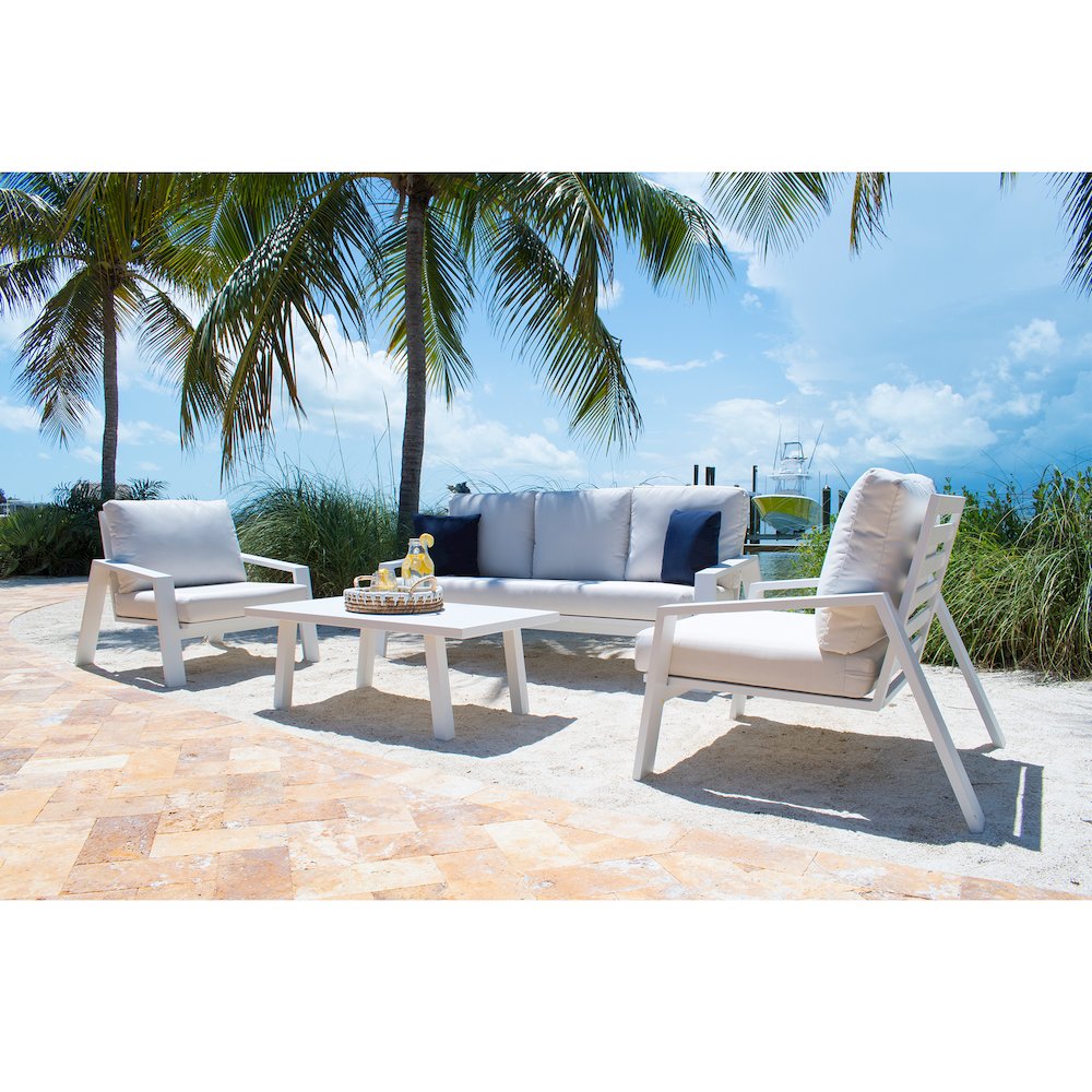 Panama Jack Mykonos 4-Piece Seating Set. Picture 1
