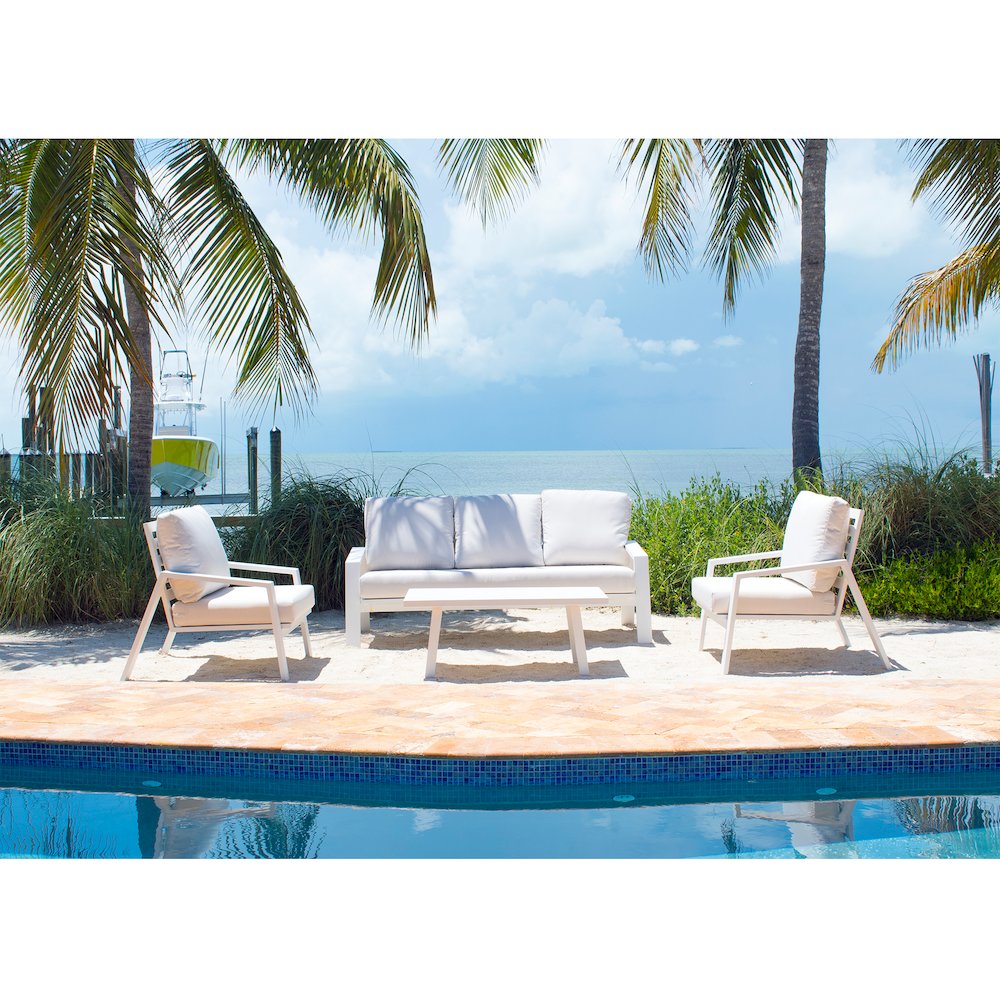 Panama Jack Mykonos 4-Piece Seating Set. Picture 3