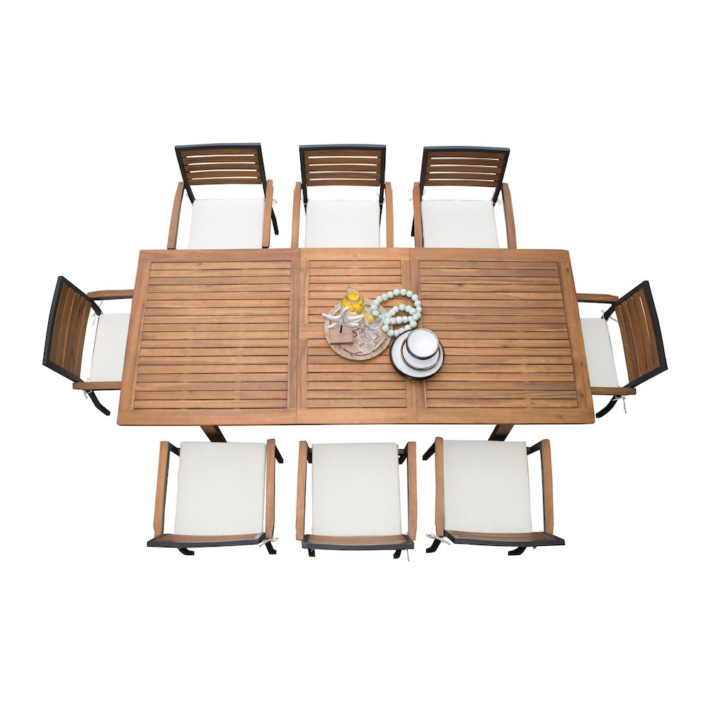 Panama Jack Boca Grande 7-Piece Rectangular Dining Set. Picture 1