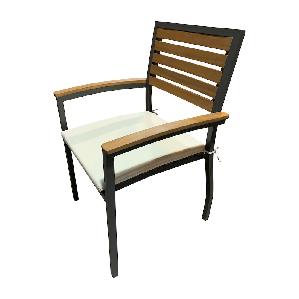 Panama Jack Boca Grande Stackable Dining Armchairs (Set of 2). Picture 2