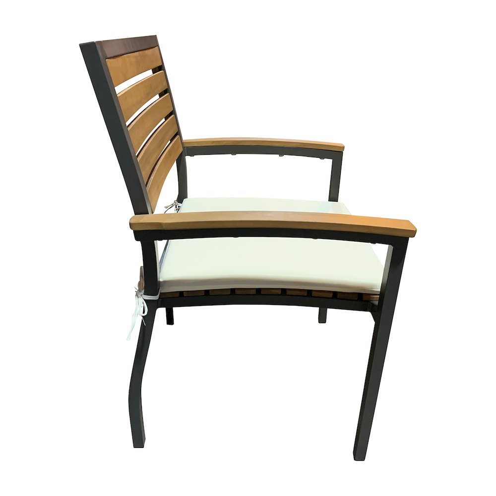 Panama Jack Boca Grande Stackable Dining Armchairs (Set of 2). Picture 3