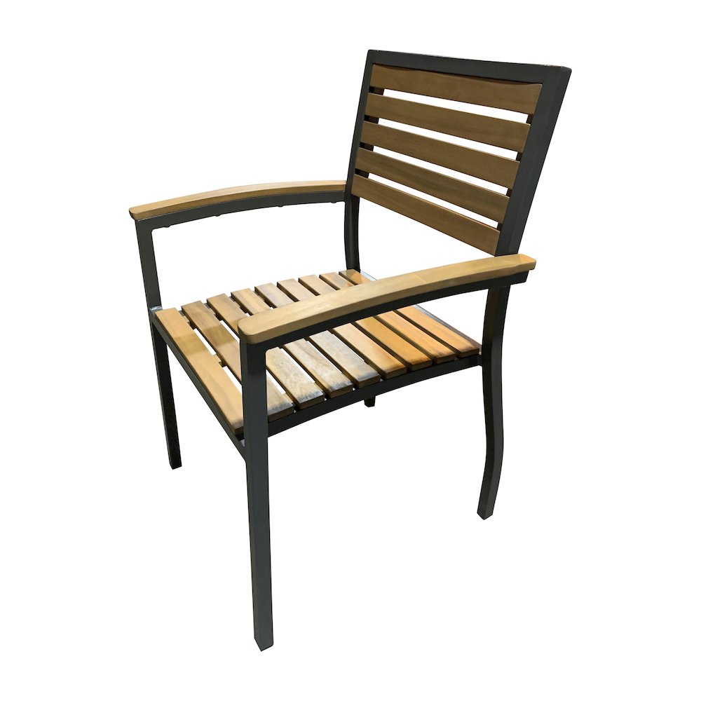 Panama Jack Boca Grande Stackable Dining Armchairs (Set of 2). Picture 2