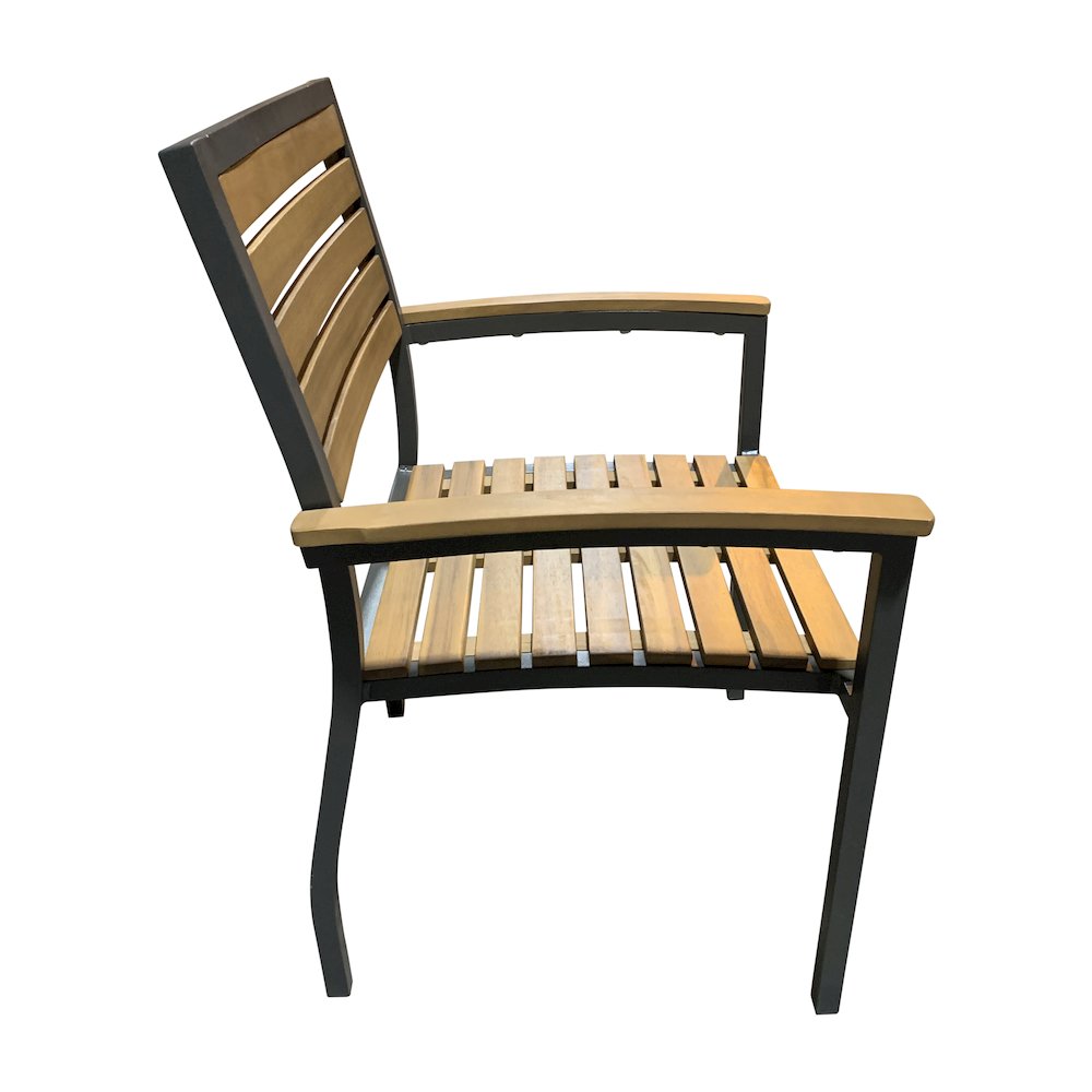 Panama Jack Boca Grande Stackable Dining Armchairs (Set of 2). Picture 3