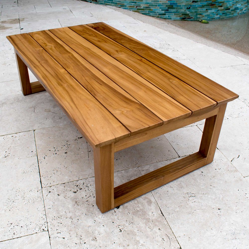 Panama Jack Bali Teak Coffee Table. Picture 4