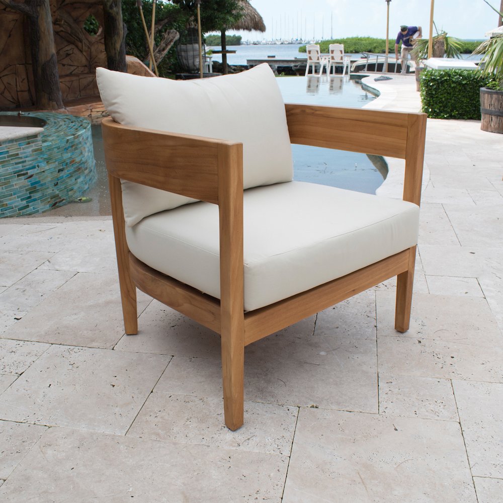 Panama Jack Bali Teak Lounge chair. Picture 3