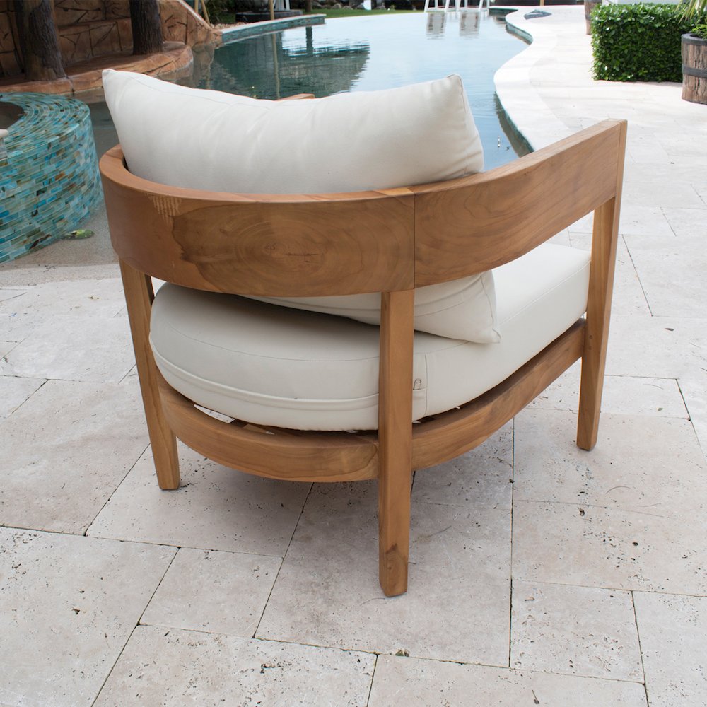 Panama Jack Bali Teak Lounge chair. Picture 4