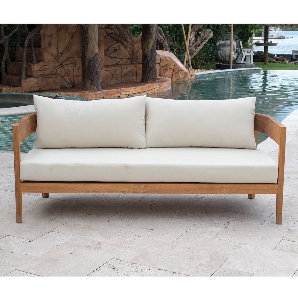 Panama Jack Bali Teak Sofa. Picture 2