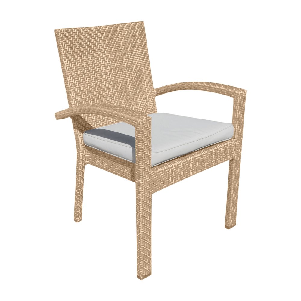 Panama Jack Austin Dining Armchairs with Cushions (Set of 2). Picture 1