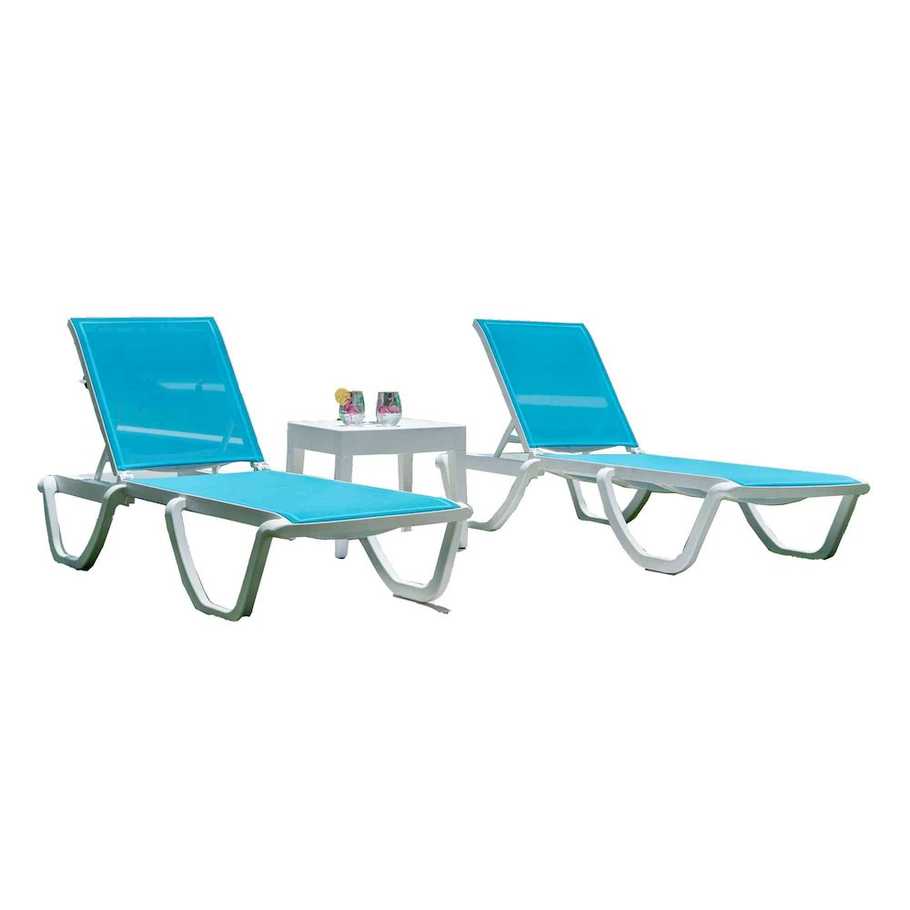 Panama Jack Abaco 3-Piece Chaise Lounge Set. Picture 1