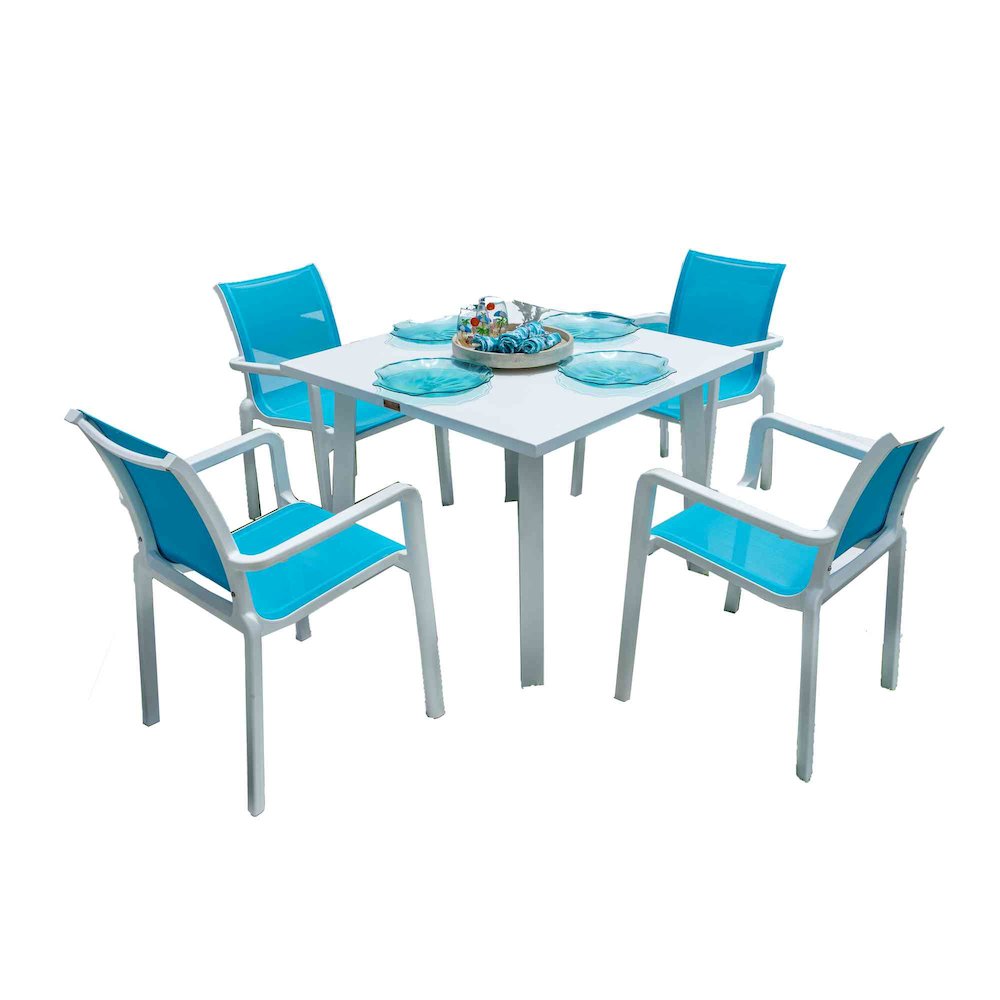 Panama Jack Abaco 5-Piece Dining Set. Picture 1