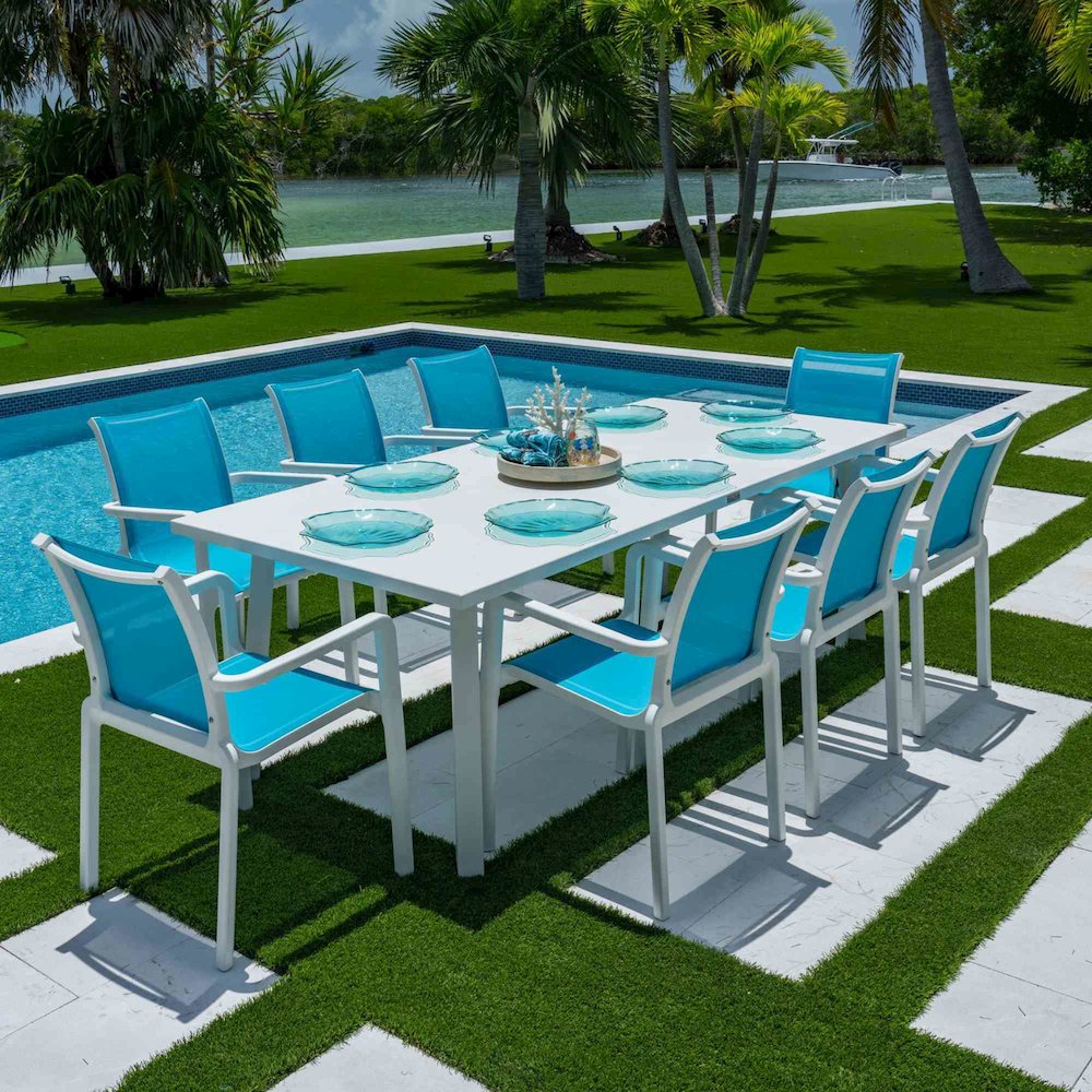 Panama Jack Abaco 9-Piece Dining Set. Picture 2
