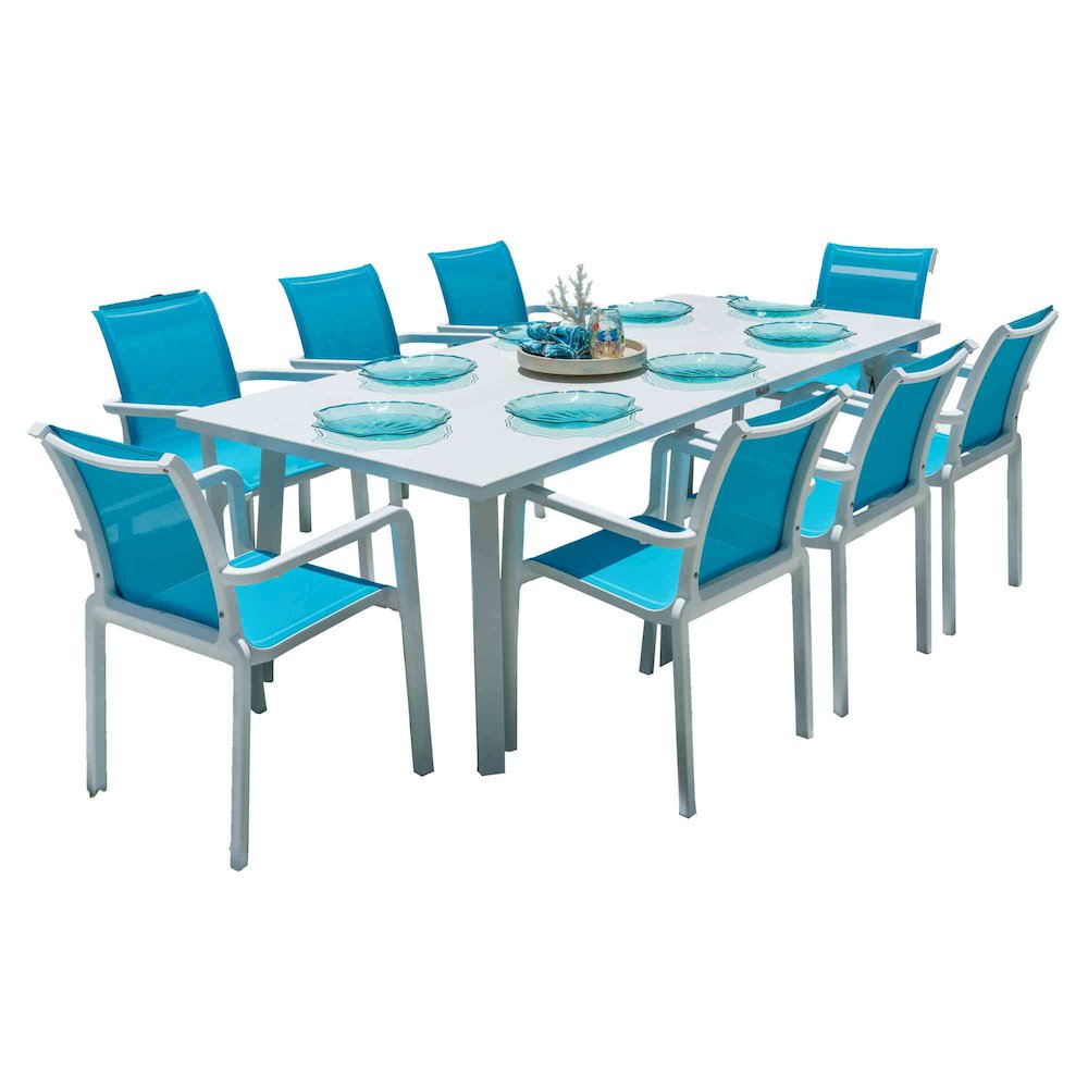 Panama Jack Abaco 9-Piece Dining Set. Picture 1