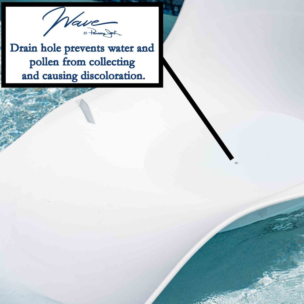 Panama Jack Set of 2 Wave In-Pool Chaise Lounger. Picture 7