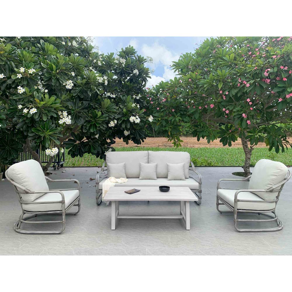 Panama Jack Dove 4-Piece Seating Set. Picture 2