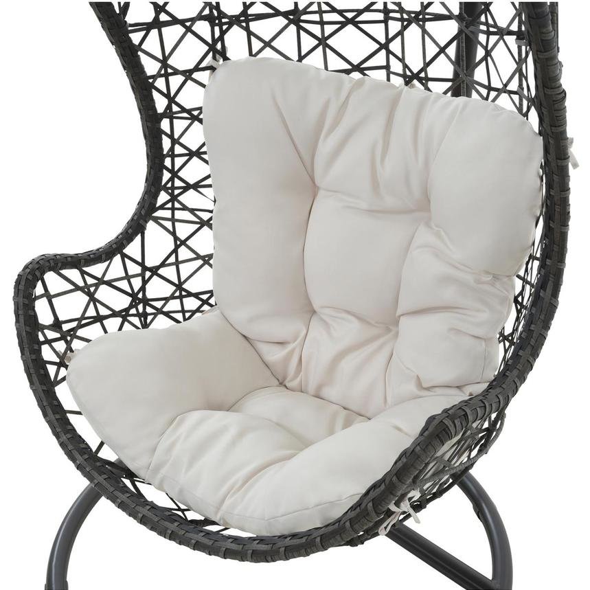 Panama Jack Hanging Chair w/Metal Stand & Cushions. Picture 3