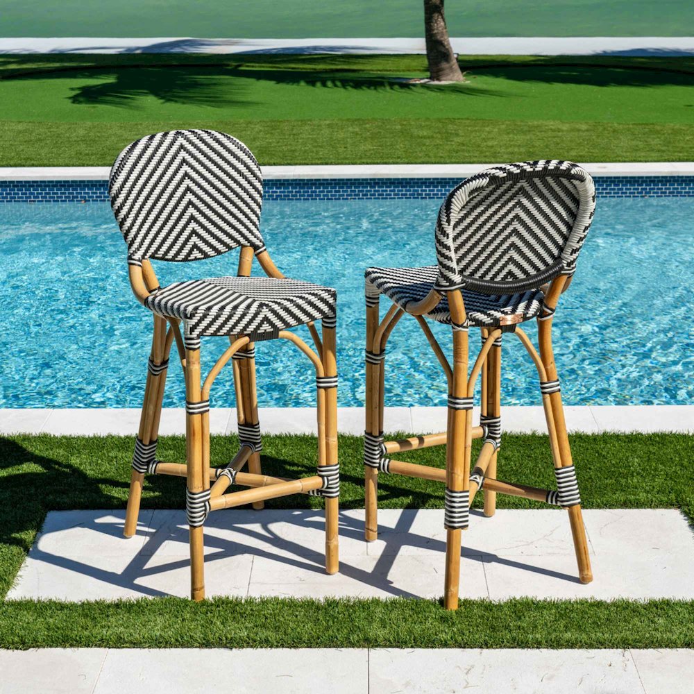Panama Jack Set 2 Nerea Counter Stools. Picture 3