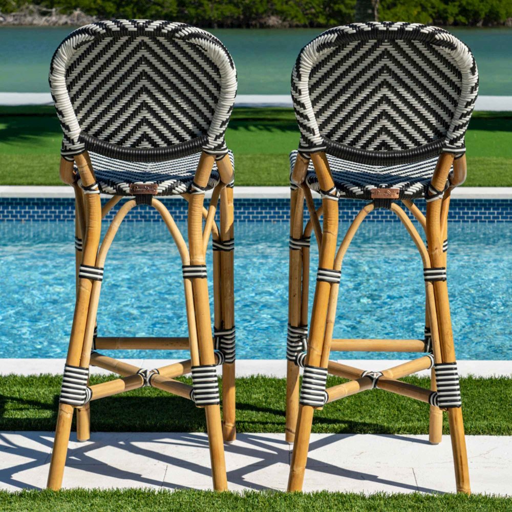 Panama Jack Set 2 Nerea Counter Stools. Picture 4