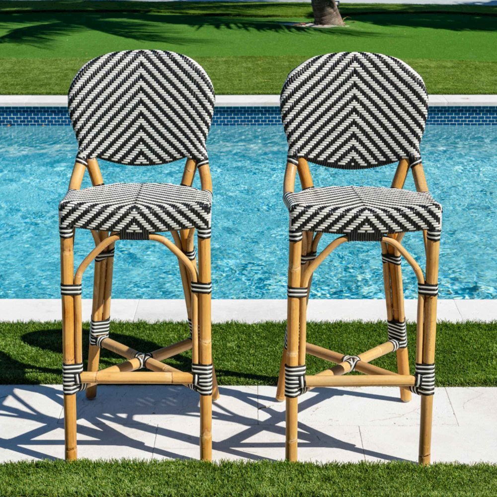 Panama Jack Set 2 Nerea Counter Stools. Picture 5
